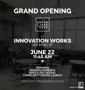 Edgar and joes grand opening